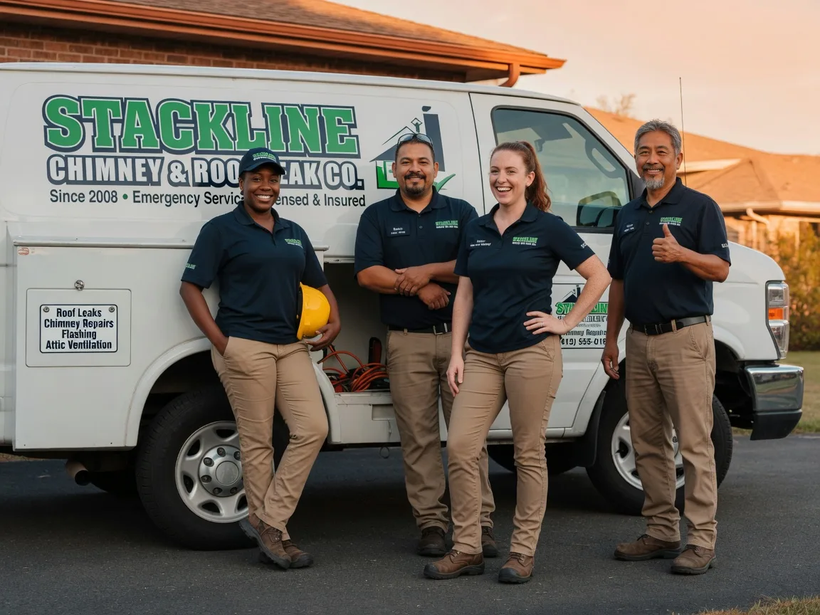 Chimney flashing repair company in Franklin Park, NJ